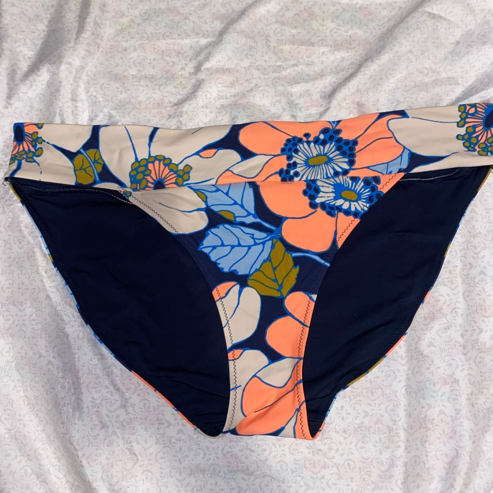 aerie floral bikini bottoms